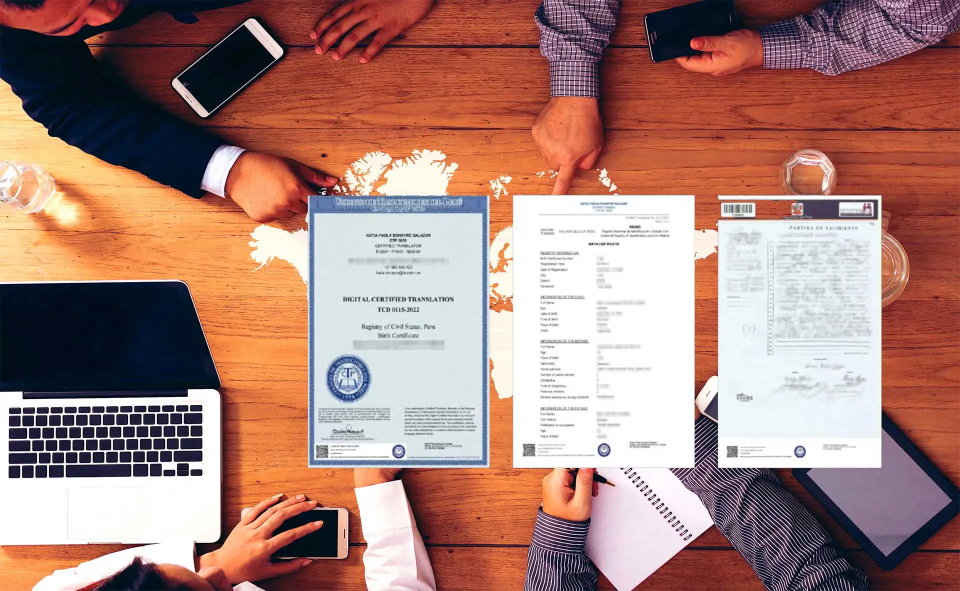 Certificado de Traducción